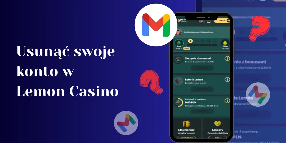 Jak usunąć swoje konto w Lemon Casino