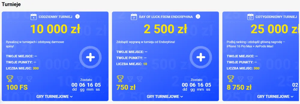 Turnieje Slottica