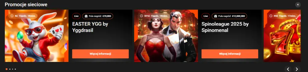 Promocje sieciowe GGbet