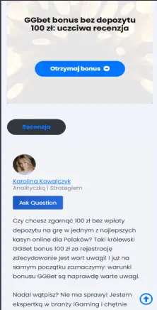 Użyj naszego linku GGbet Bonus