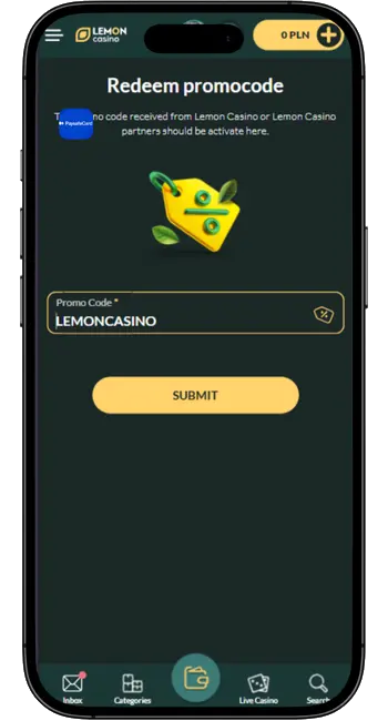 Lemon Aktualne bonusy depozyt 5 zł