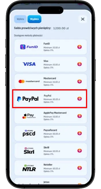 Nomini Deposit PayPal