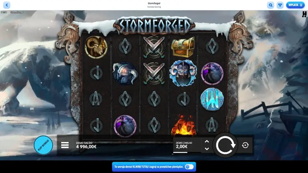 Stormforged od Hacksaw Gaming