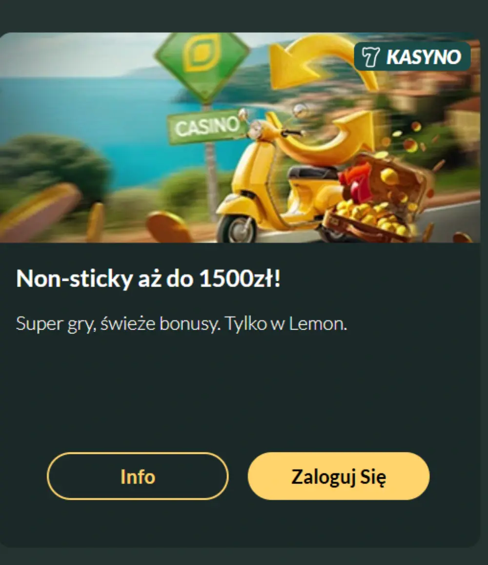 Ekskluzywne promo kody na darmową kasę Lemon Casino