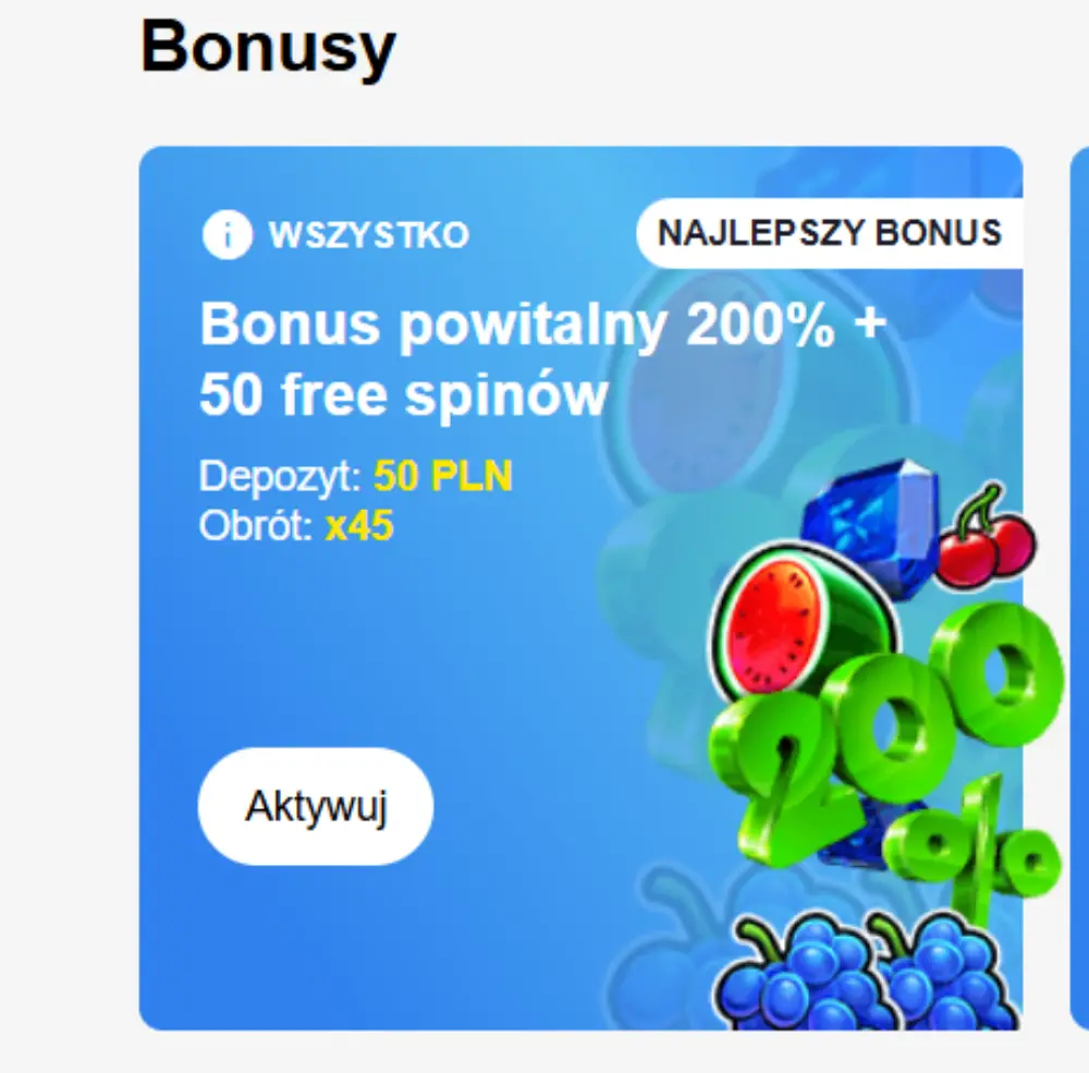 Najlepsze darmowe kody Slottica