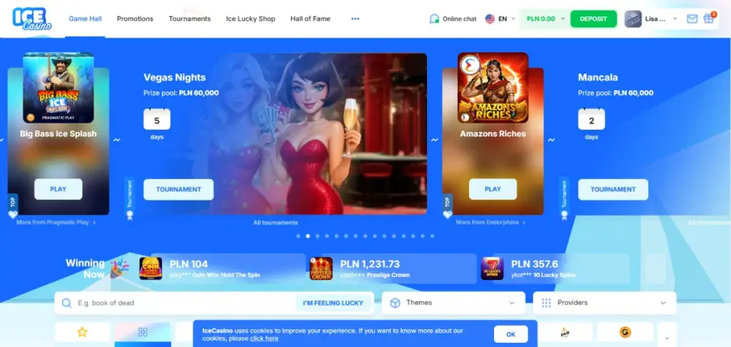 Ice Casino RTP
