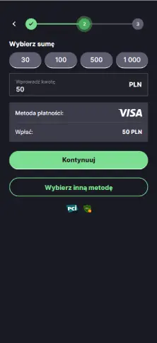 Wpisz kwotę wpłaty