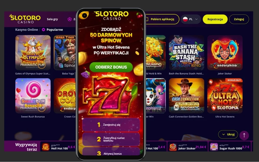 Slotoro Bonus Bez Depozytu