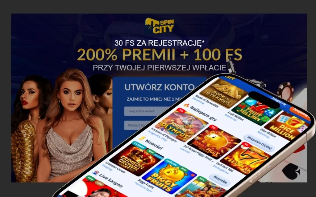 Spin City 30 Free Spins