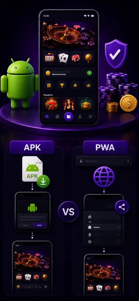 Kasyno na prawdziwe pieniądze Android